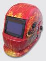Automātiskā metināšanas maska Javac Red Flame