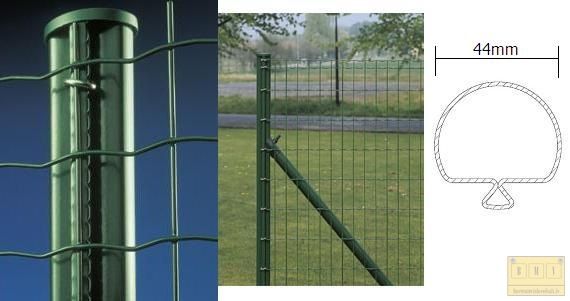 Bekaclip stabs 300x60 x 2,00mm zaļš ar cepuri, 5gb.